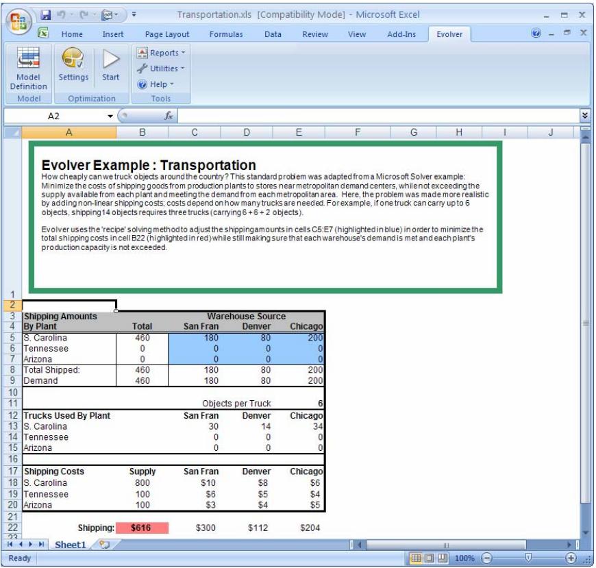 PALISADE EVOLVER 5.5 - Transportation - 1