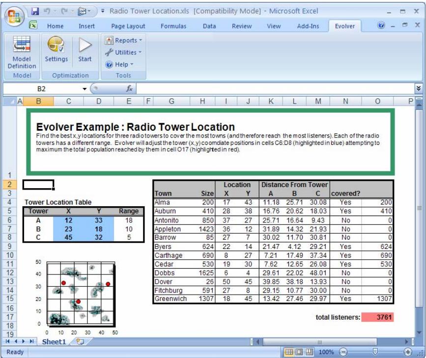 PALISADE EVOLVER 5.5 - Radio Tower Location - 2