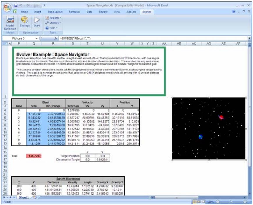 PALISADE EVOLVER 5.5 - Space Navigator - 1