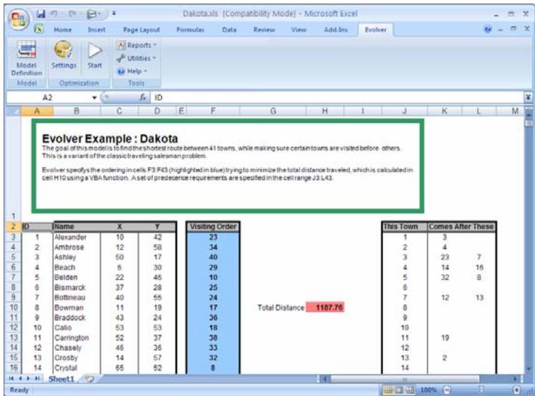 PALISADE EVOLVER 5.5 - Dakota: Routing With Constraints - 1