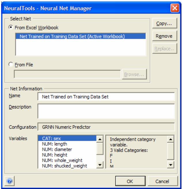 PALISADE NEURALTOOLS 5.5 - Allows the copying, moving and deletion of trained neural networks - 1