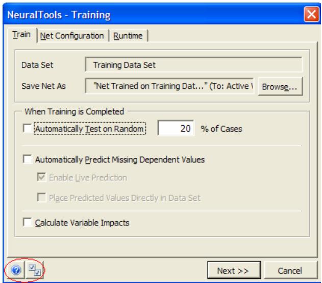 PALISADE NEURALTOOLS 5.5 - Icons in Dialog Boxes - 1