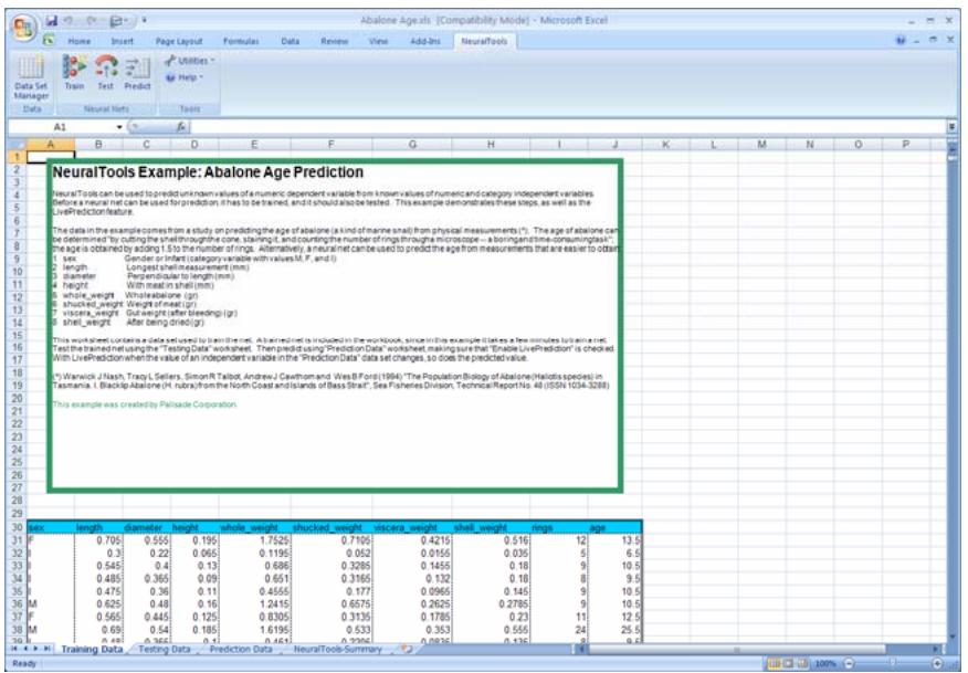 PALISADE NEURALTOOLS 5.5 - NeuralTools Menu and Toolbar - 1