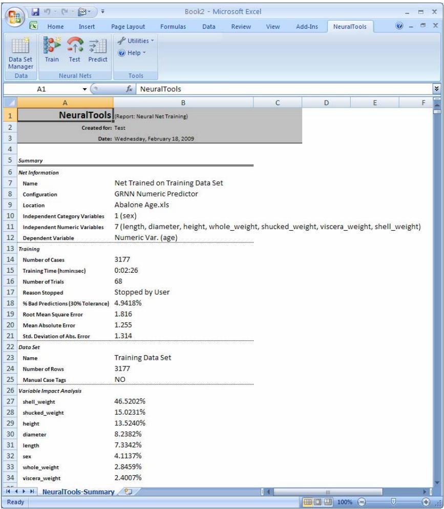 PALISADE NEURALTOOLS 5.5 - What is Variable Impact Analysis? - 1