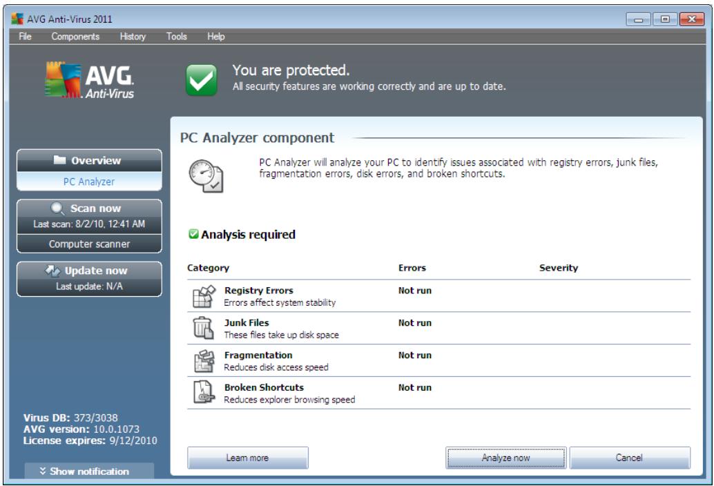 GRISOFT ANTI-VIRUS 2011 - PC Analyzer - 1