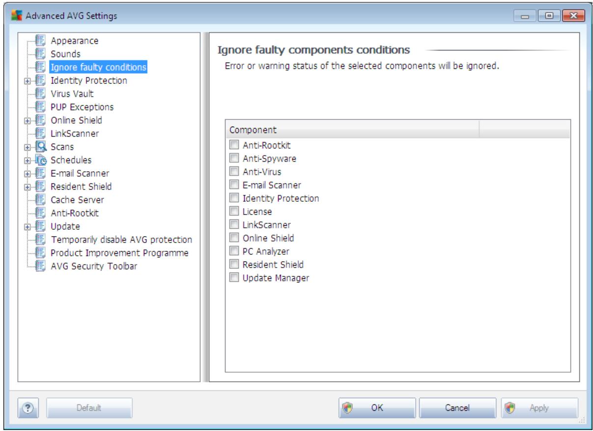 GRISOFT ANTI-VIRUS 2011 - Ignore Faulty Conditions - 1