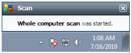 GRISOFT ANTI-VIRUS 2011 - Advanced schedule options - 1