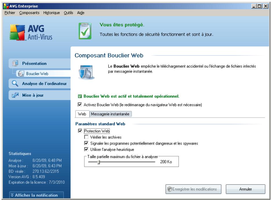 GRISOFT AVG 8.5 FILE SERVER - Configuration standard du composant - 1
