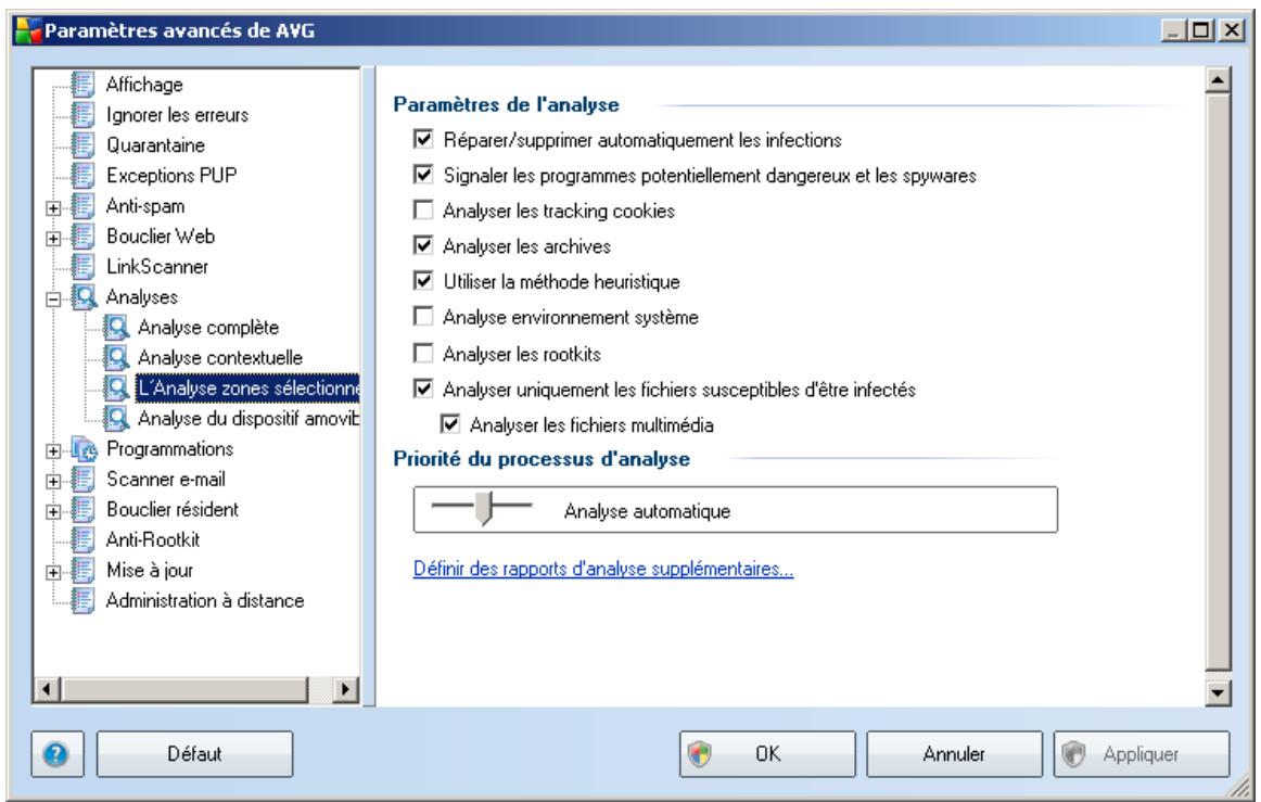 GRISOFT AVG 8.5 FILE SERVER - Analyse zones sélectionnées - 1