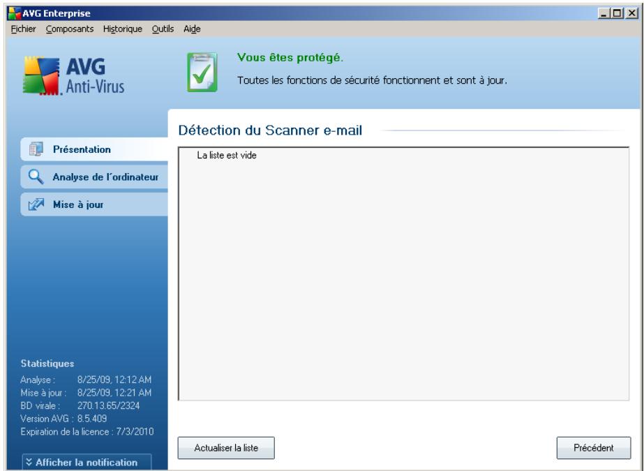 GRISOFT AVG 8.5 FILE SERVER - Détection du scanner e-mail - 1