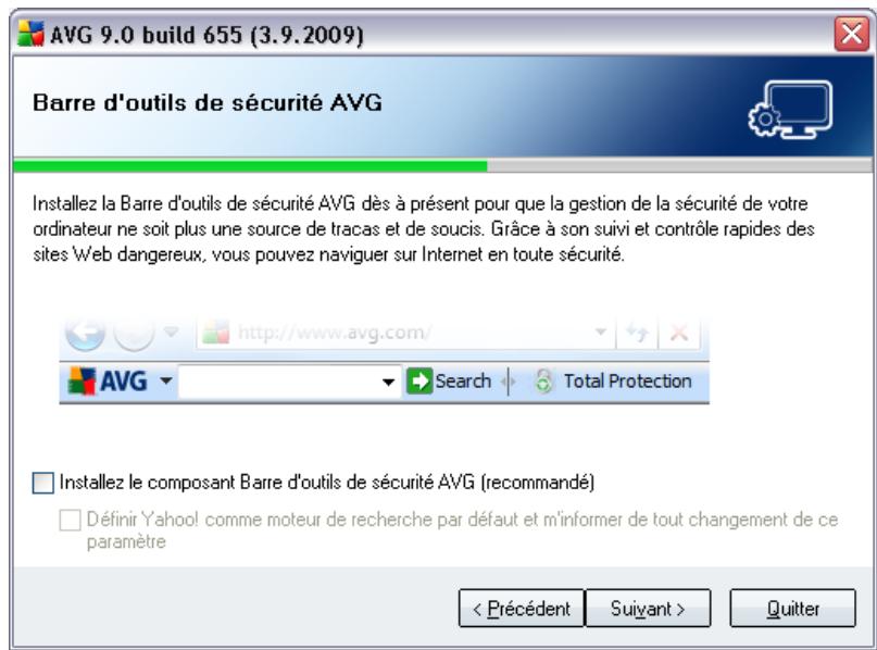 GRISOFT AVG 9 ANTI-VIRUS - Barre d'outils de sécurité AVG - 1