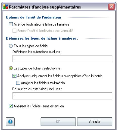 GRISOFT AVG 9 ANTI-VIRUS PLUS PARE-FEU - Modification de la configuration de l'analyse - 2