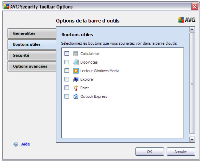 GRISOFT AVG 9 ANTI-VIRUS PLUS PARE-FEU - Onglet boutons utiles - 1