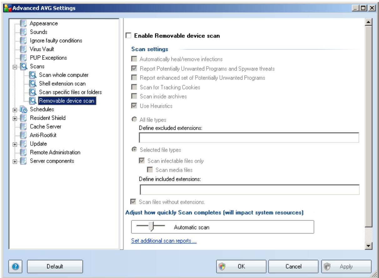 GRISOFT AVG 9.0 FILE SERVER - Removable Device Scan - 1