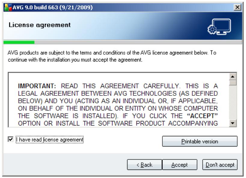 GRISOFT AVG 9.0 FILE SERVER - License Agreement - 1