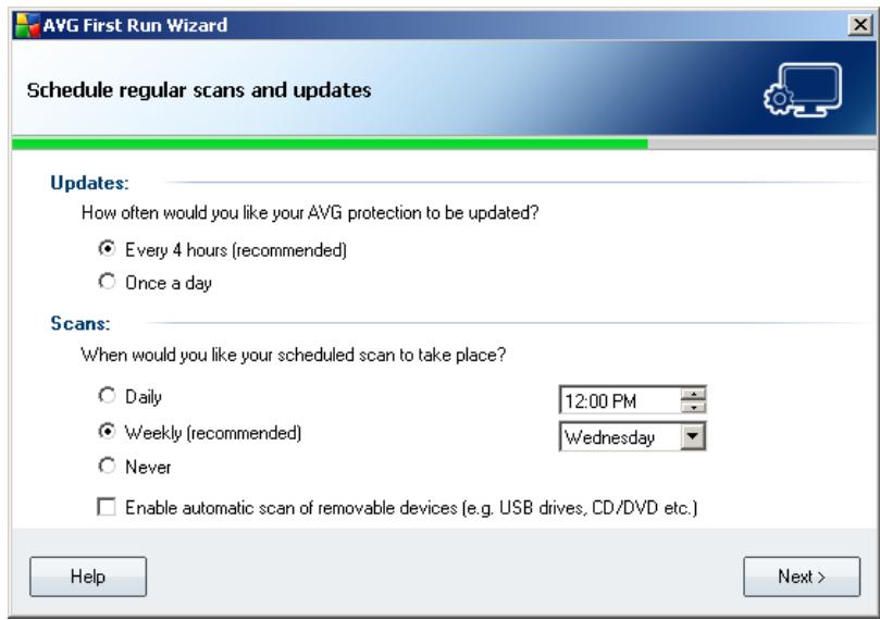 GRISOFT AVG 9.0 FILE SERVER - Schedule regular scans and updates - 1