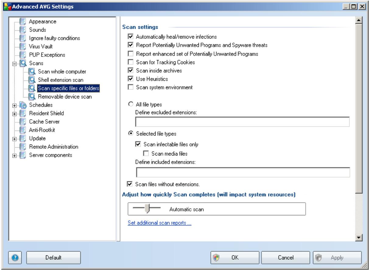 GRISOFT AVG 9.0 FILE SERVER - Scan Specific Files or Folders - 1