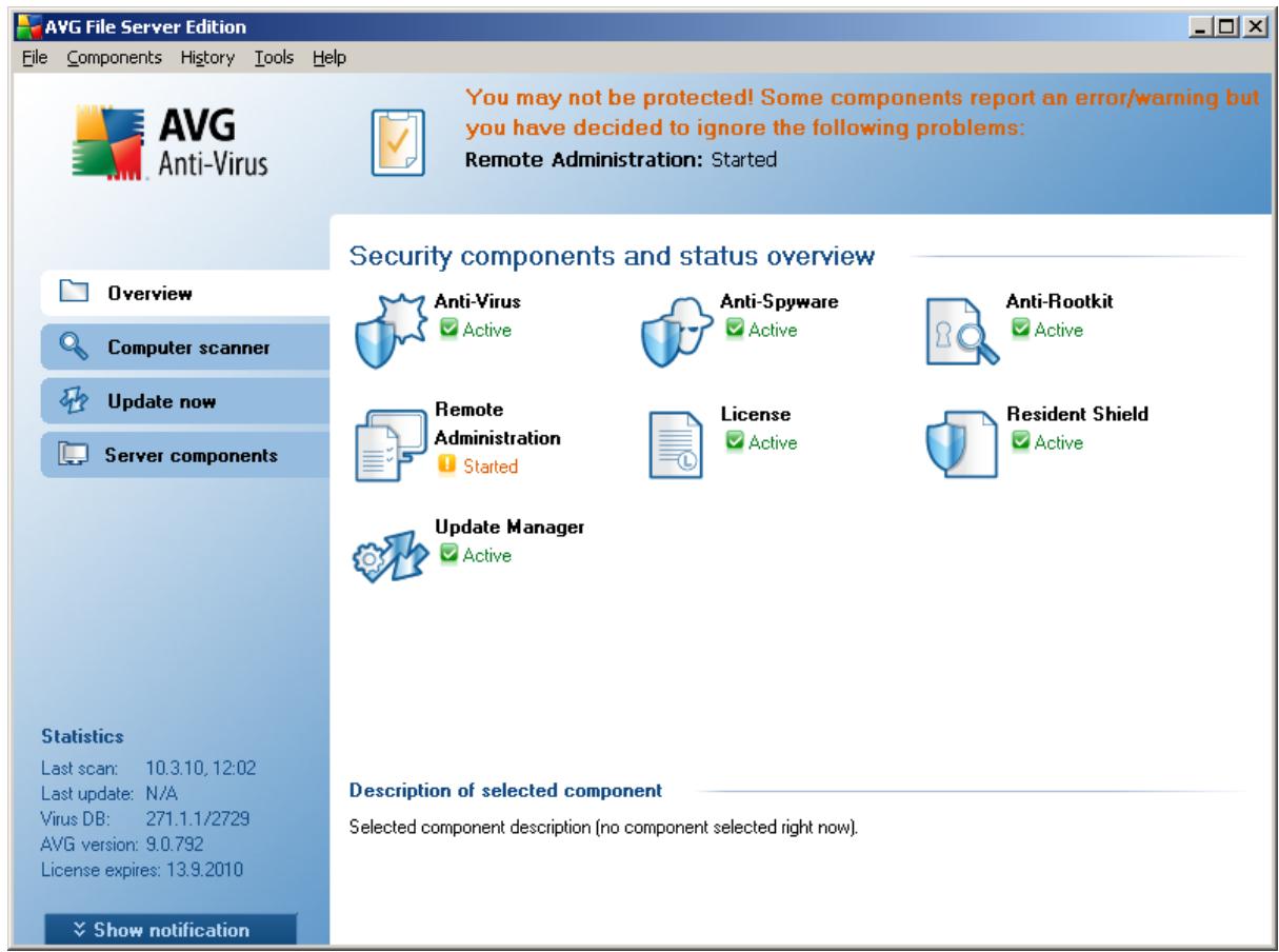 GRISOFT AVG 9.0 FILE SERVER - AVG User Interface - 1