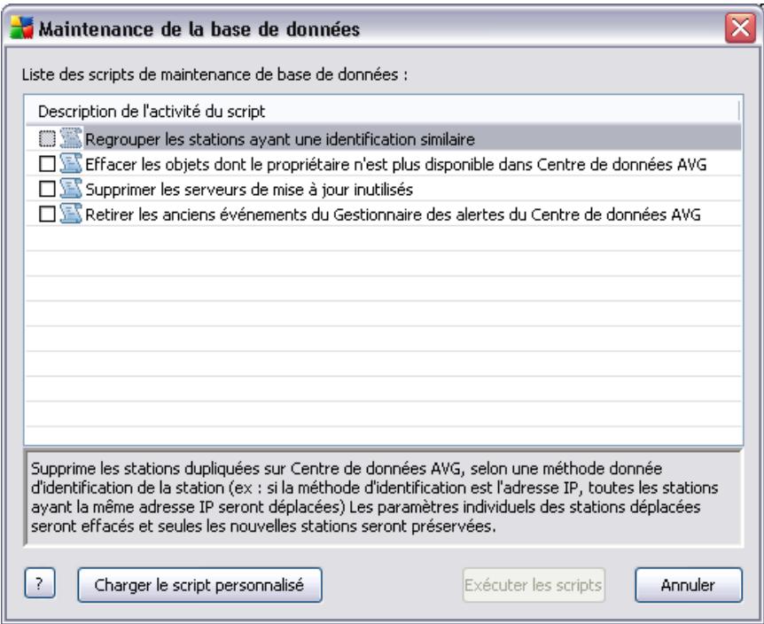 GRISOFT AVG 9.0 INTERNET SECURITY EDITION ENTREPRISE - Maintenance de la base de données - 1