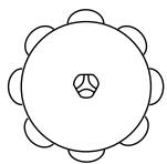 KONFTEL 200NI - For optimum sound reproduction, position the units as shown in the illustrations - 1