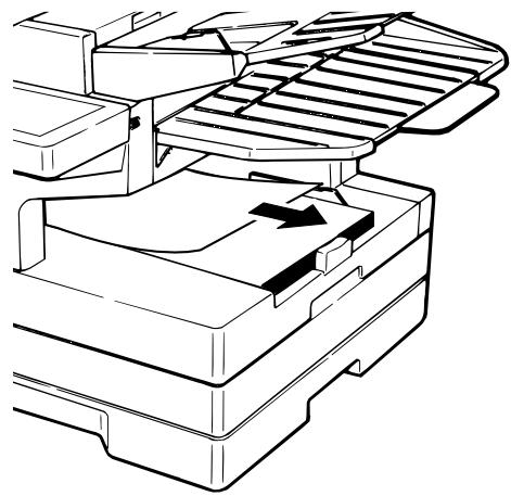 MURATEC F-160 - To clear a printout jammed at the multipurpose tray: - 1