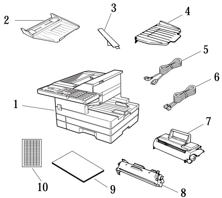 MURATEC F-160 - Packaging contents - 1
