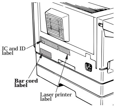 MURATEC F-160 - Find your serial number and write it down - 1