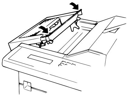 MURATEC F-160 - To clear a printout jammed at the multipurpose tray: - 3
