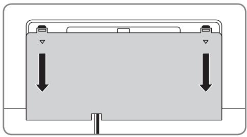SAMSUNG QE55Q9F - Detach the Cover-Clean Back terminal from the TV - 1