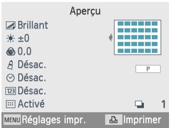 CANON SELPHY 1300 - Impression d'un index - 4