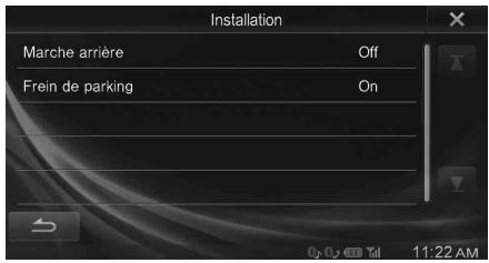ALPINE INE-W990BT - Réglage : installation - 1
