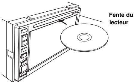 ALPINE INE-W990BT - Insertion d'un disque - 1