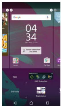 SONY F3311 - Widgets - 1