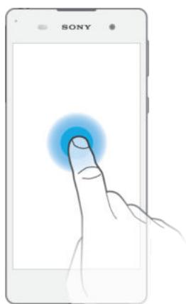 SONY F3311 - Using the touchscreen - 2