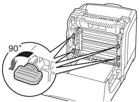 EPSON ACULASER C2900N - Removing the Drum Cartridge - 4