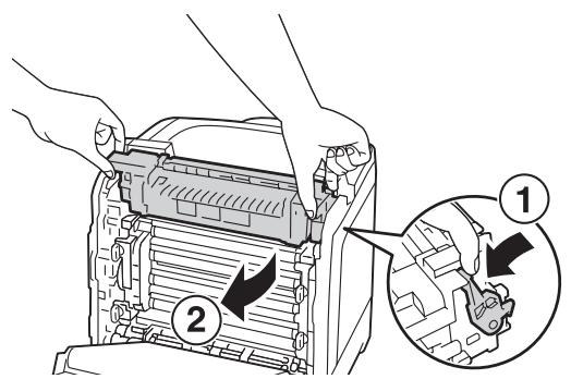 EPSON ACULASER C2900N - Removing the Fuser Unit - 4