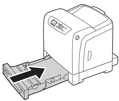 EPSON ACULASER C2900N - Installing the Feed Roll Unit in the Standard 250-Sheet Tray - 3
