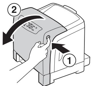EPSON ACULASER C2900N - Removing the Optional Duplex Unit - 2