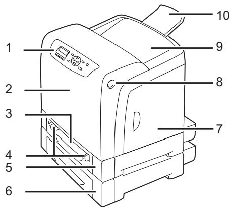 EPSON ACULASER C2900N - Front View - 1