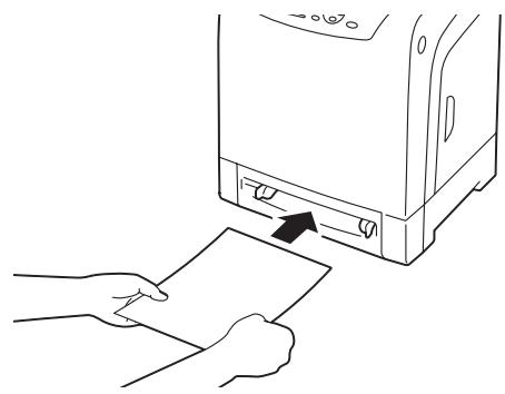 EPSON ACULASER C2900N - Loading Print Media in the Single Sheet Feeder (SSF) - 2