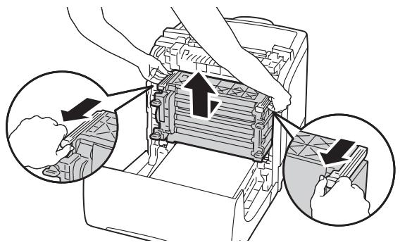 EPSON ACULASER C2900N - Cleaning Inside the Printer - 5