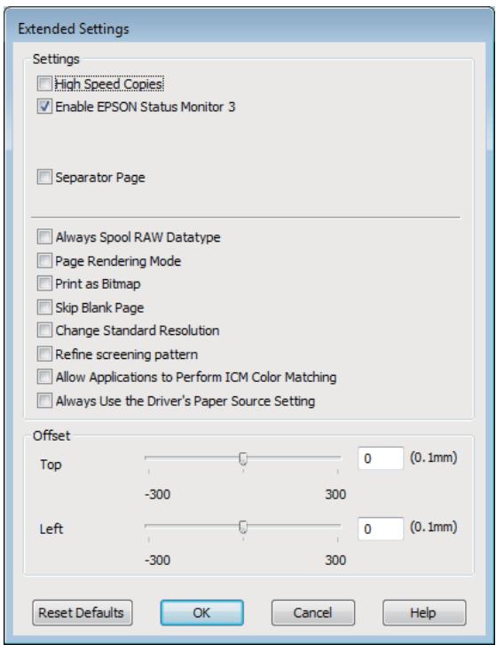 EPSON WORKFORCE WF-2010W - Increasing the Print Speed (For Windows Only) - 2