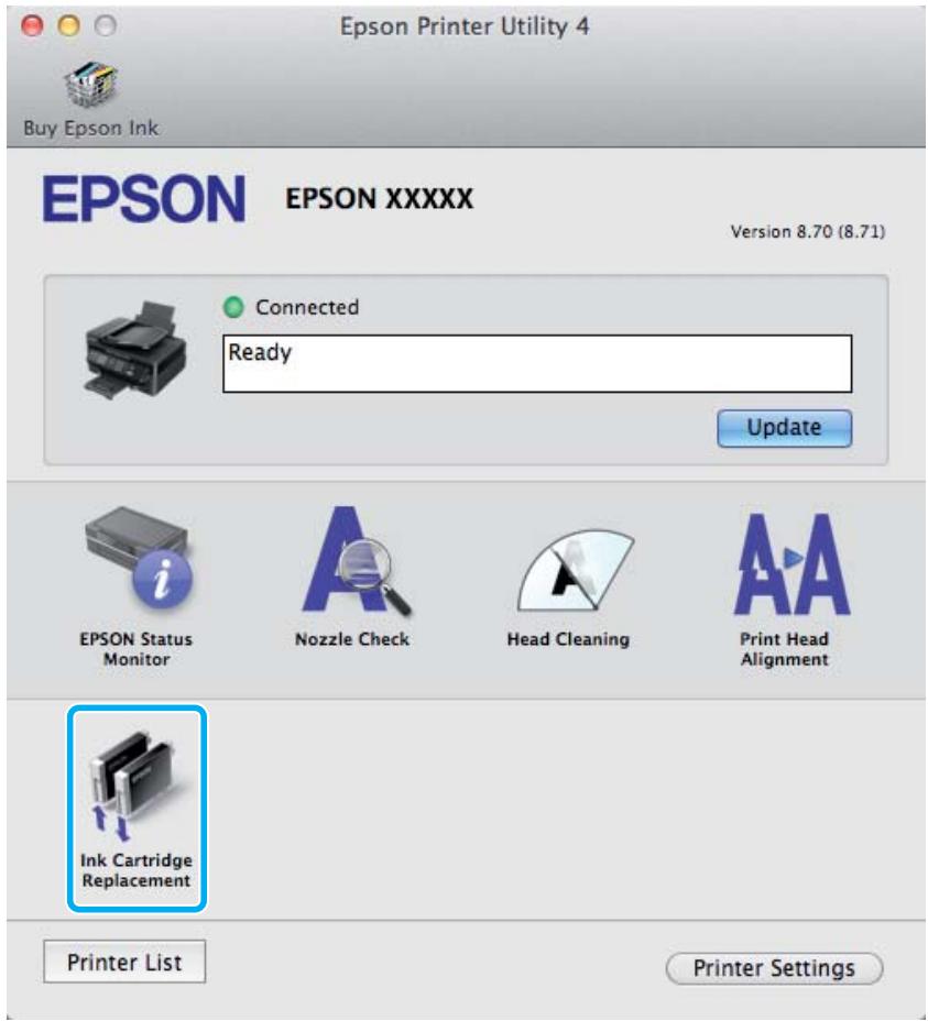 EPSON WORKFORCE WF-2010W - Replacing Ink Cartridges - 1