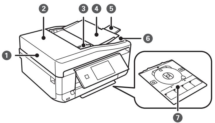 EPSON XP 760 - Part Names and Functions - 1