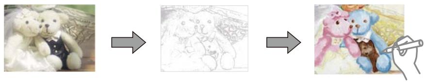 EPSON XP 760 - Printing a Coloring Book - 1