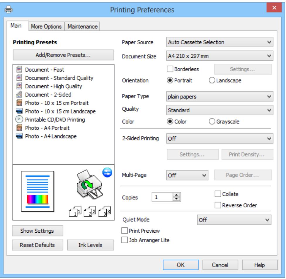 EPSON XP 760 - Applications and Network Service Information - 1