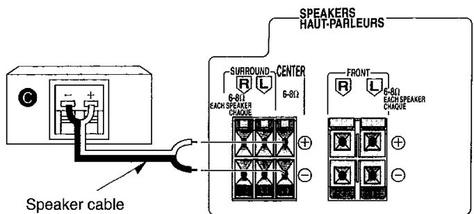 PANASONIC SA HE 70 - Speaker cable - 2