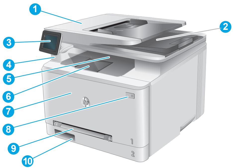 HP LASERJET PRO MFP M277DW - Product front view - 1