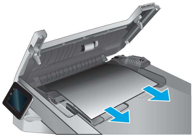 HP LASERJET PRO MFP M277DW - Clear paper jams in the document feeder - 2