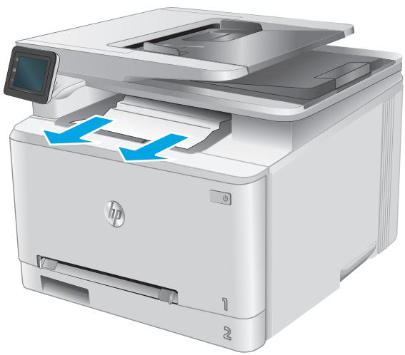HP LASERJET PRO MFP M277DW - Clear paper jams in the output bin - 1